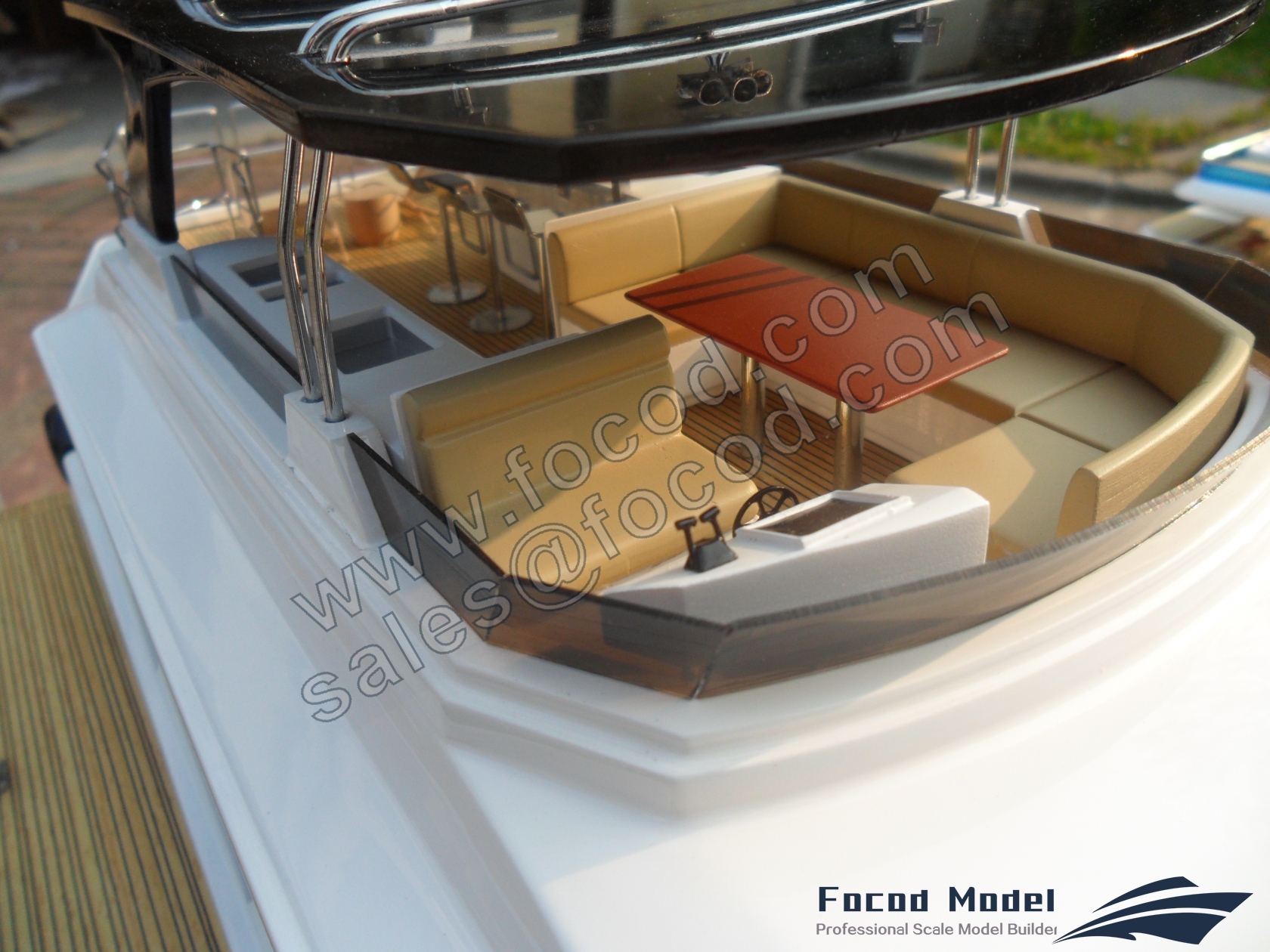 custom made model of  60ft catamaran yacht